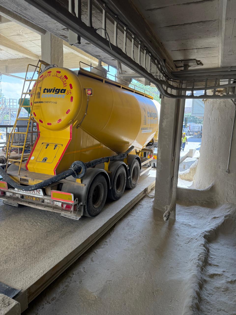 Industrial truck scale