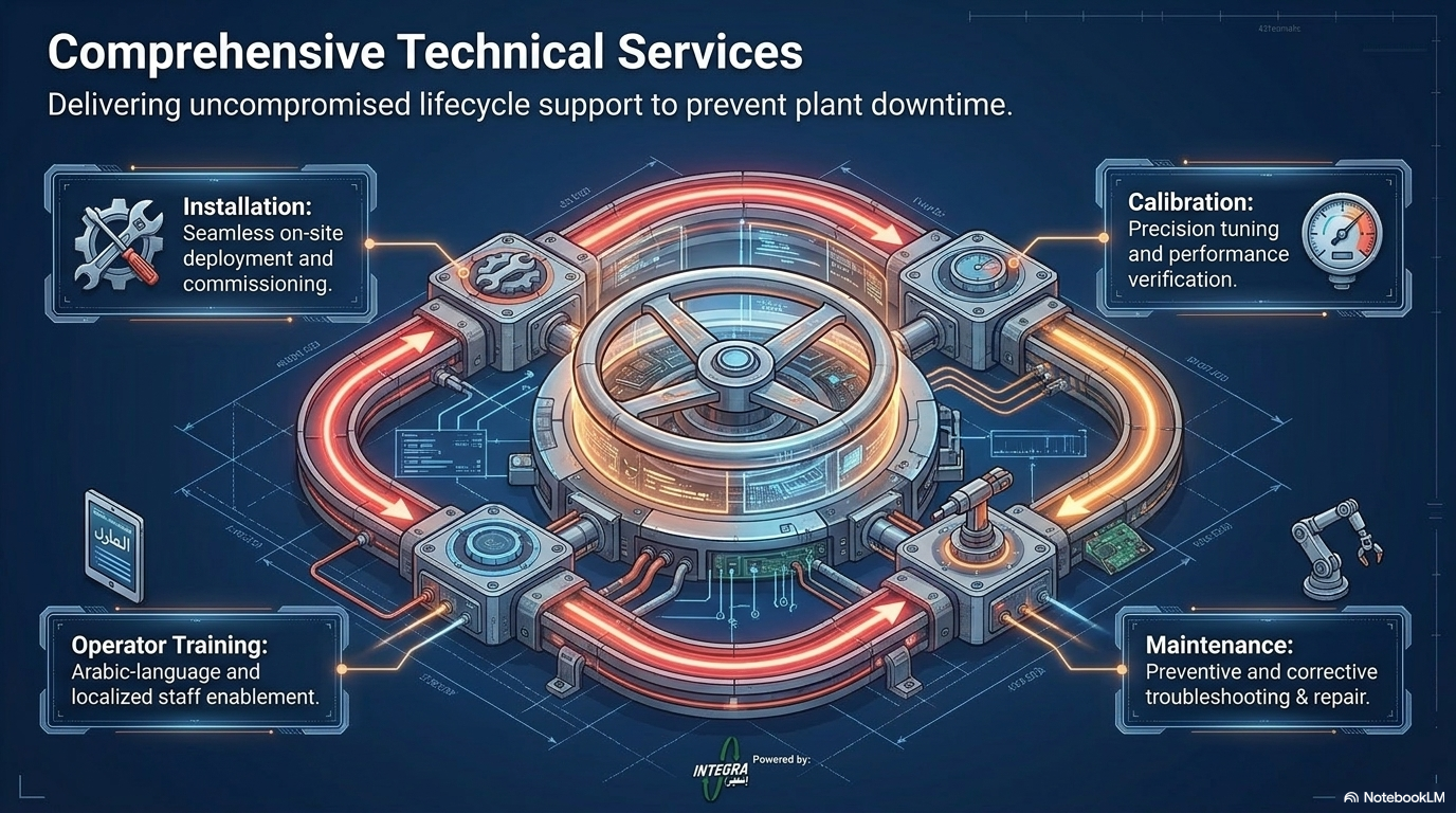 Comprehensive technical services and lifecycle support